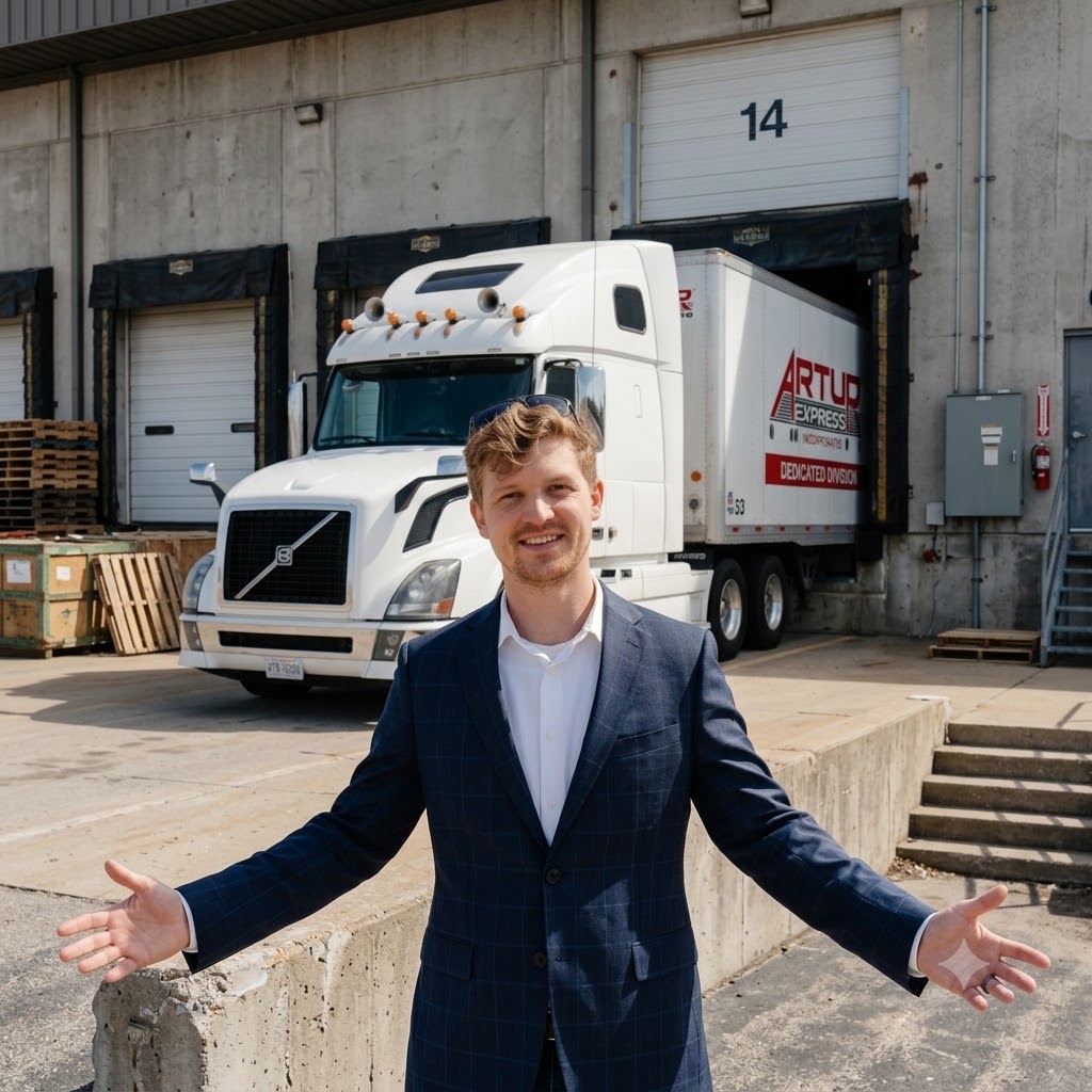 Alex Madej, freight agent